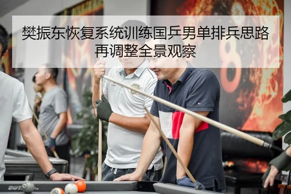 樊振东恢复系统训练国乒男单排兵思路再调整全景观察
