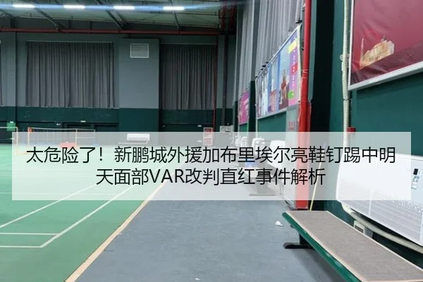 太危险了！新鹏城外援加布里埃尔亮鞋钉踢中明天面部VAR改判直红事件解析